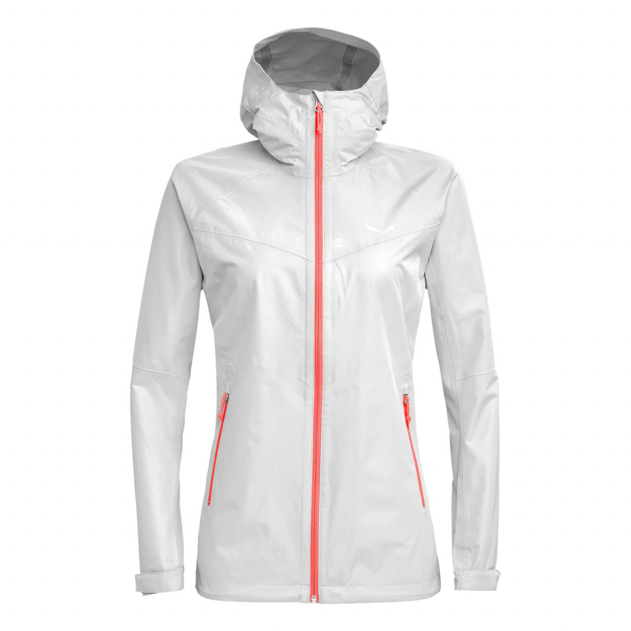 Jaquetas Hardshell Salewa Puez Aqua Powertex Mulher Branco 743WOHECD